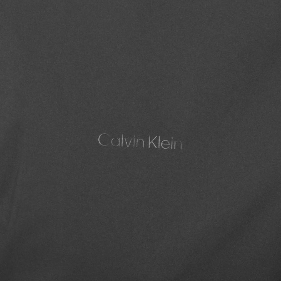 Image number 3 for Calvin Klein Matte Bomber Jacket Dark Grey