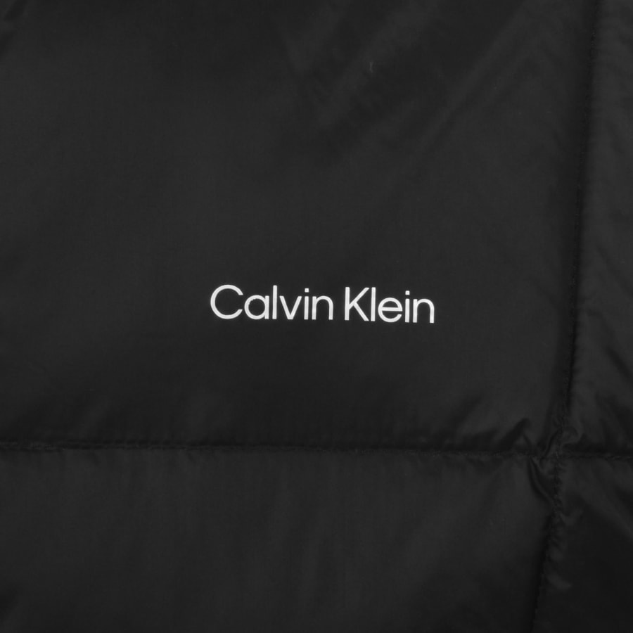 Image number 3 for Calvin Klein Nylon Puffer Gilet Black