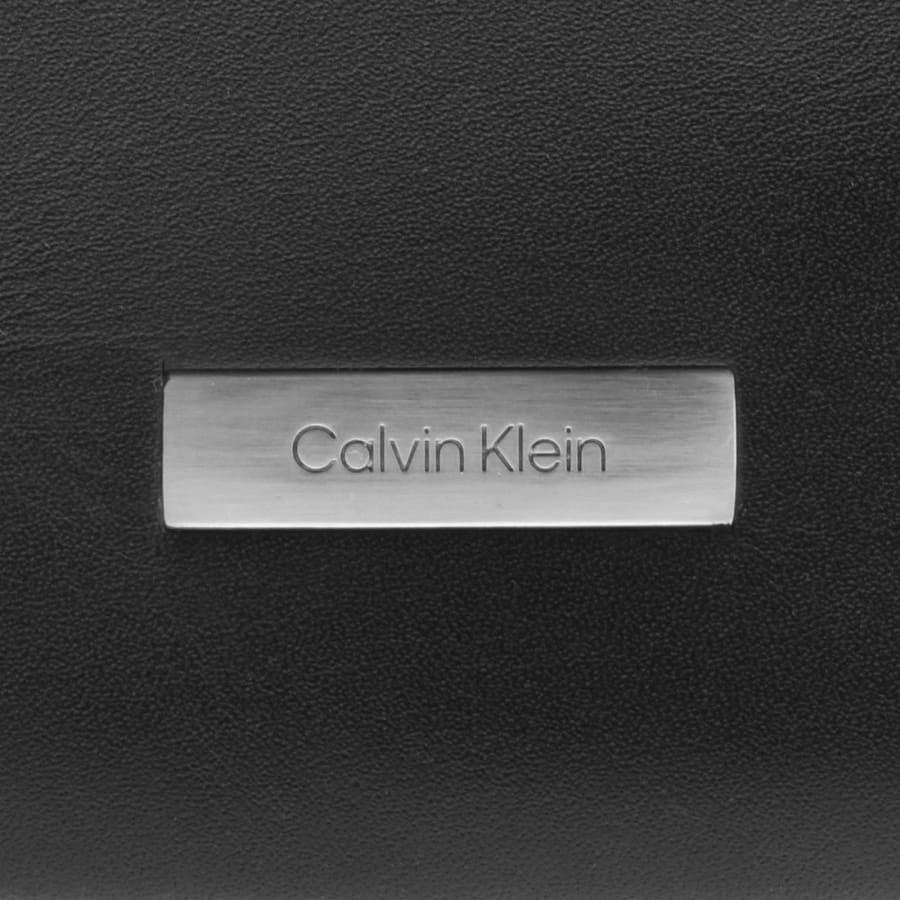 Image number 4 for Calvin Klein Plaque Dopp Kit Bag Black