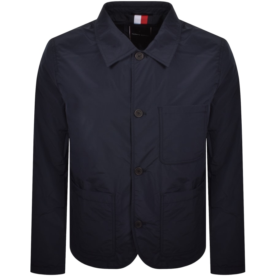 Image number 2 for Tommy Hilfiger Packable Chore Jacket Navy