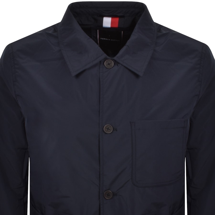 Image number 3 for Tommy Hilfiger Packable Chore Jacket Navy