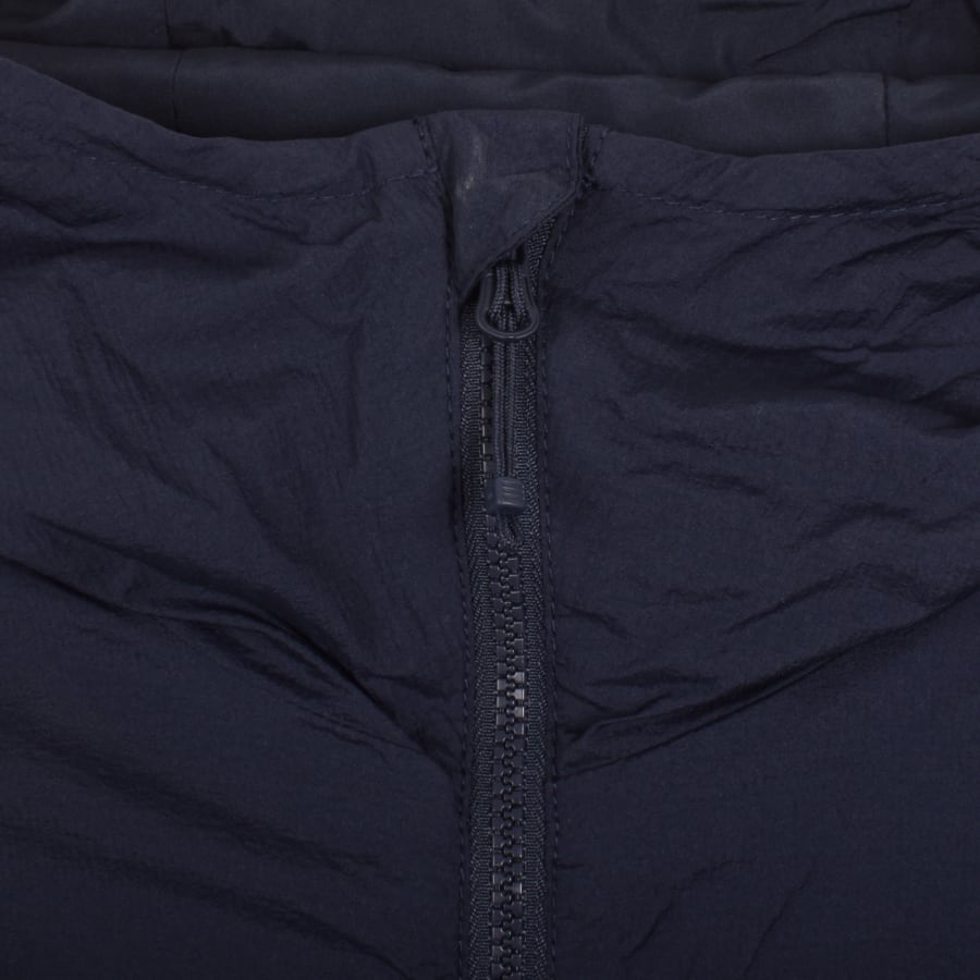 Image number 4 for Tommy Jeans Chicago Fleece Lined Jacket Navy