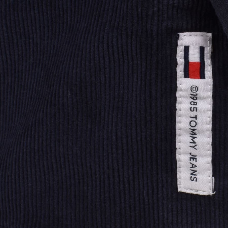 Image number 4 for Tommy Jeans Corduroy Shirt Navy