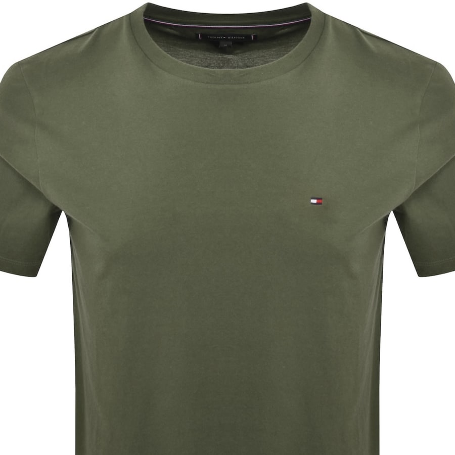 Image number 2 for Tommy Hilfiger Essential Solid T Shirt Green
