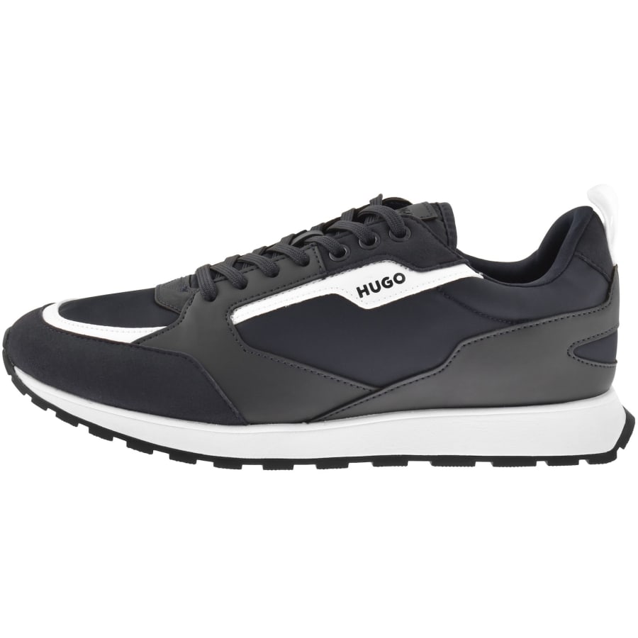 Image number 1 for HUGO Icelin Runn Trainers Dark Blue
