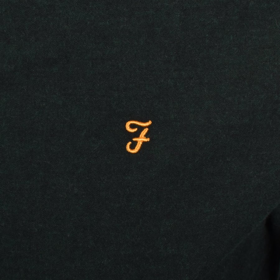 Image number 3 for Farah Steen Long Sleeve Shirt Green