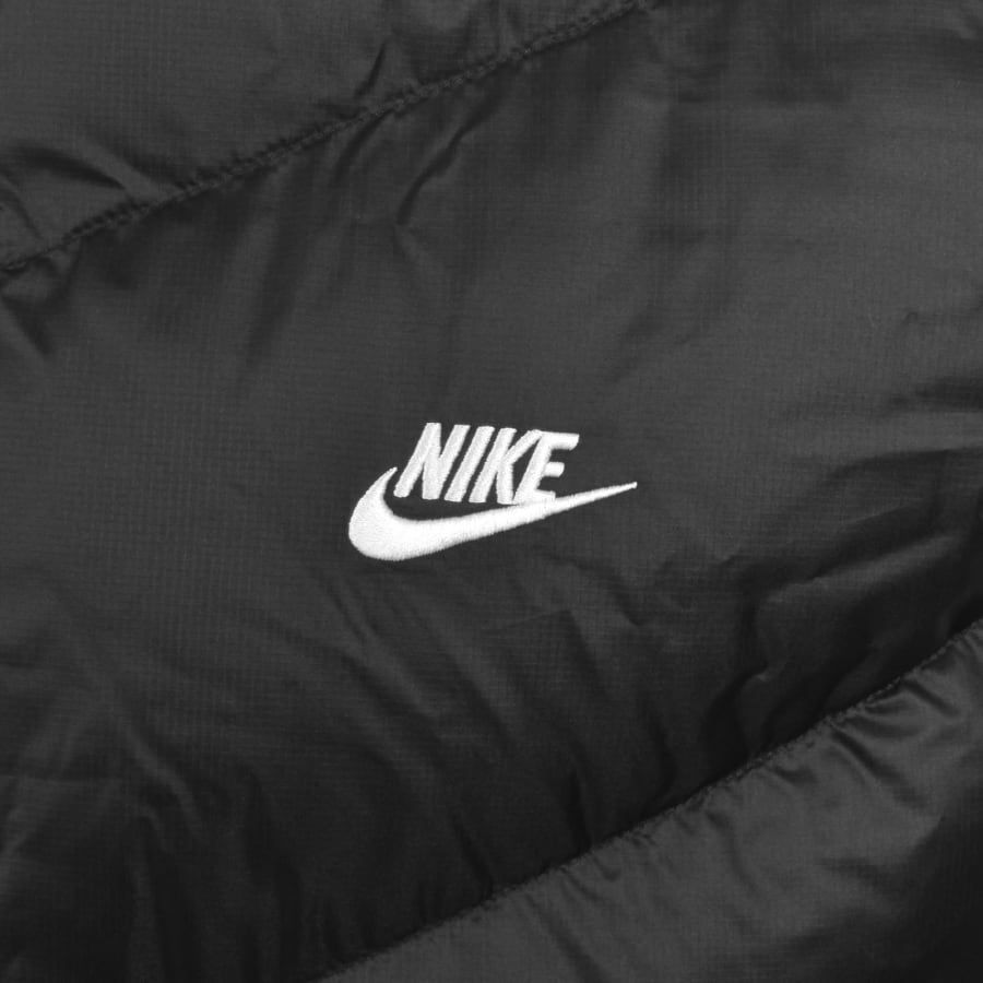 Image number 3 for Nike Windrunner Statement Down Gilet Black
