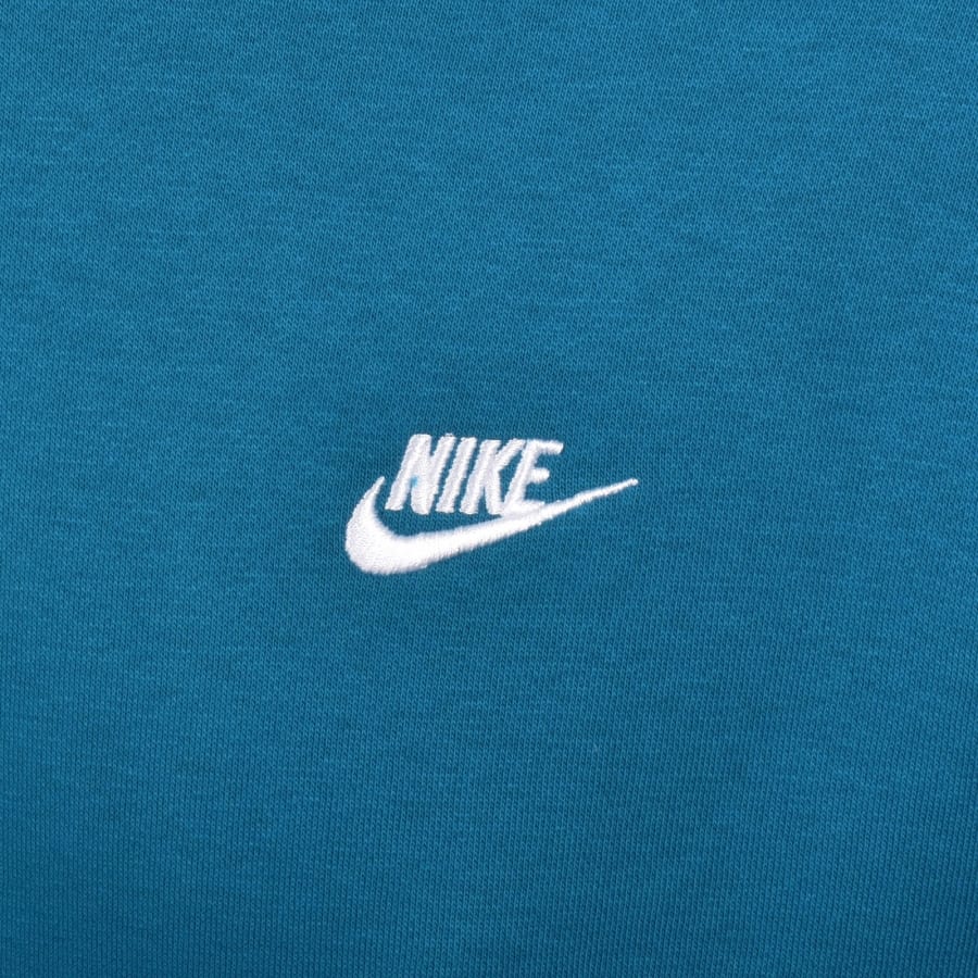 Image number 3 for Nike Club Hoodie Abyss Blue