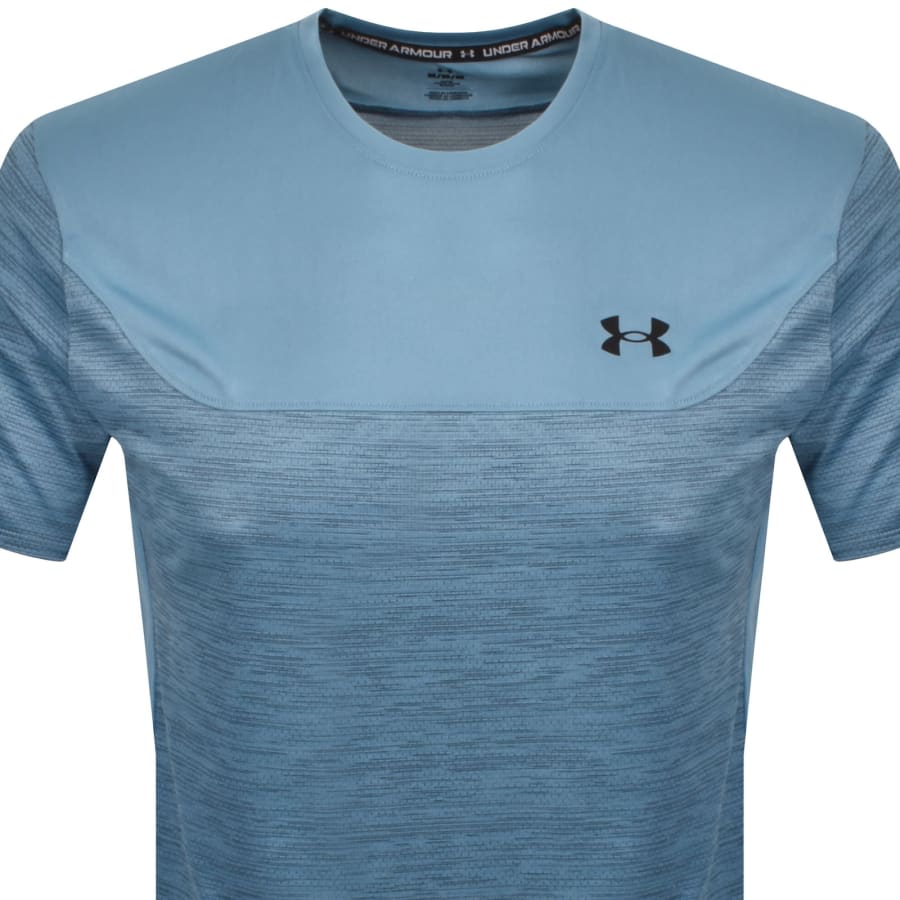 Image number 2 for Under Armour Tech Utility T Shirt Blue