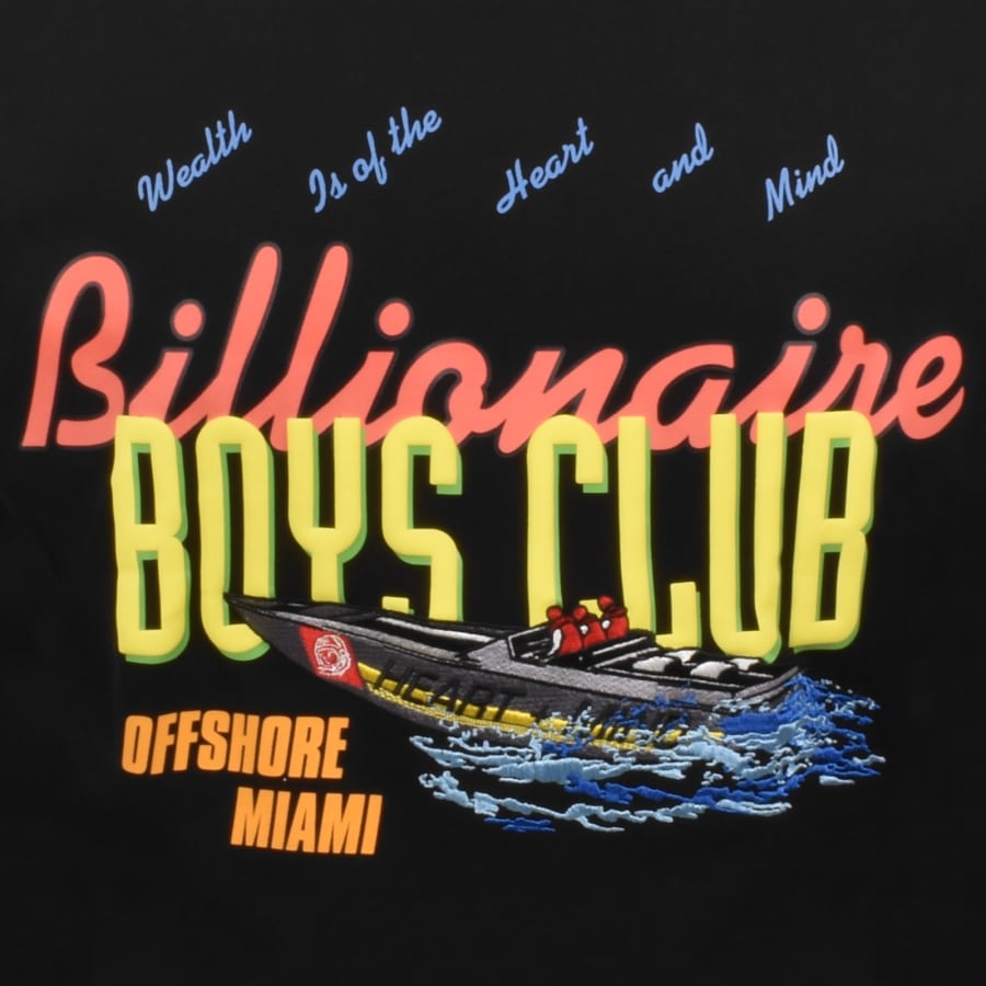 Image number 3 for Billionaire Boys Club Horizon T Shirt Black
