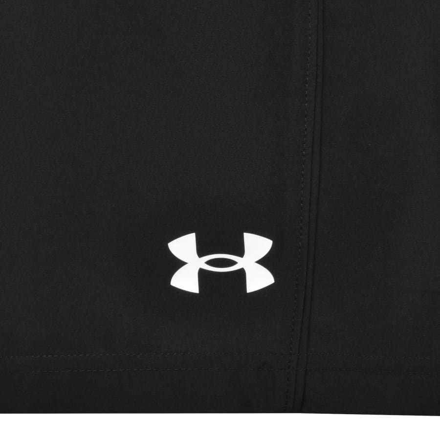 Image number 3 for Under Armour Woven Halfback Shorts Black