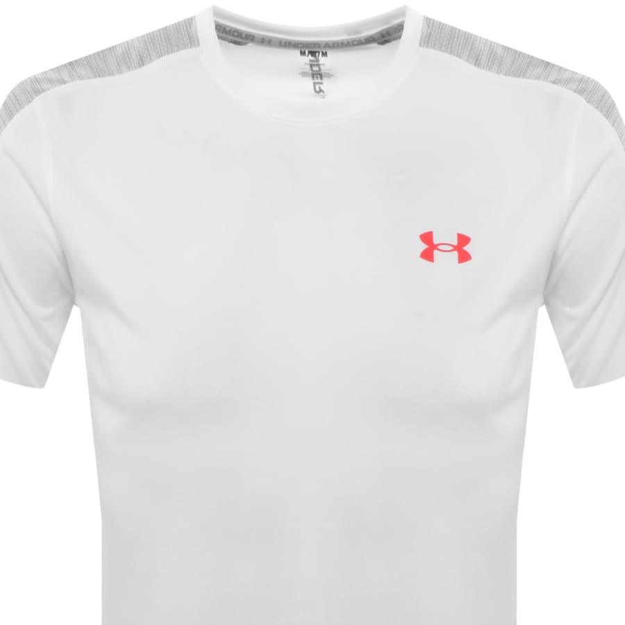 Image number 2 for Under Armour Tech Utility T Shirt White