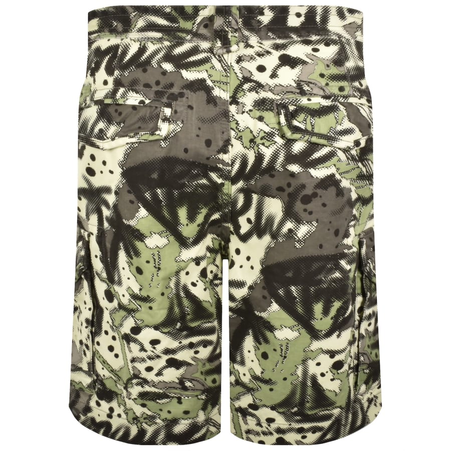 Image number 2 for Billionaire Boys Club Camo Cargo Shorts Brown