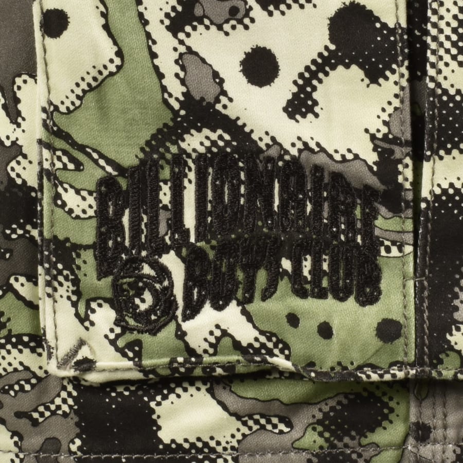 Image number 3 for Billionaire Boys Club Camo Cargo Shorts Brown