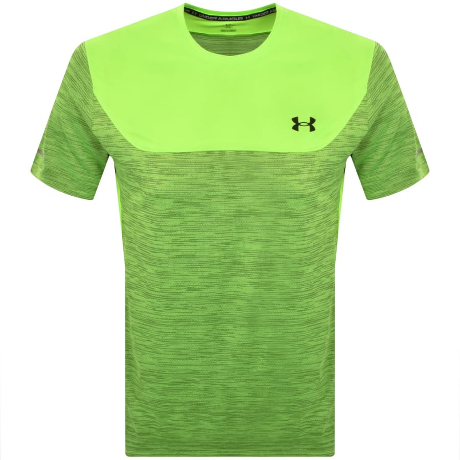 Image number 1 for Under Armour Tech Utility T Shirt Green
