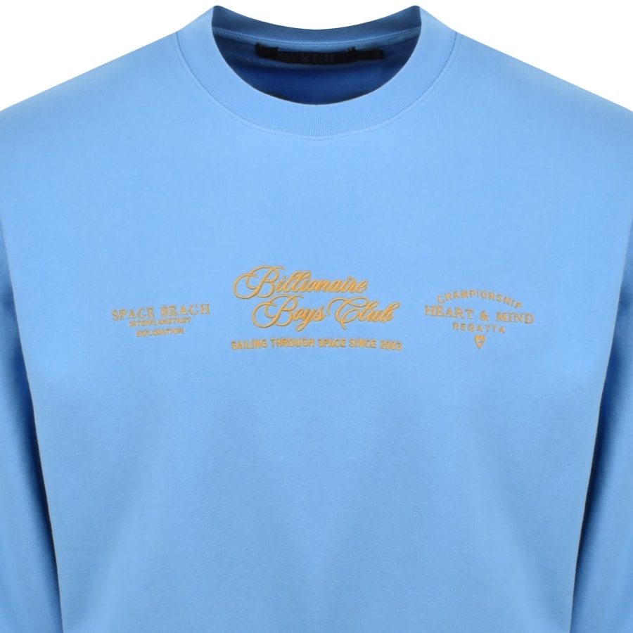Image number 3 for Billionaire Boys Club Regatta Sweatshirt Blue
