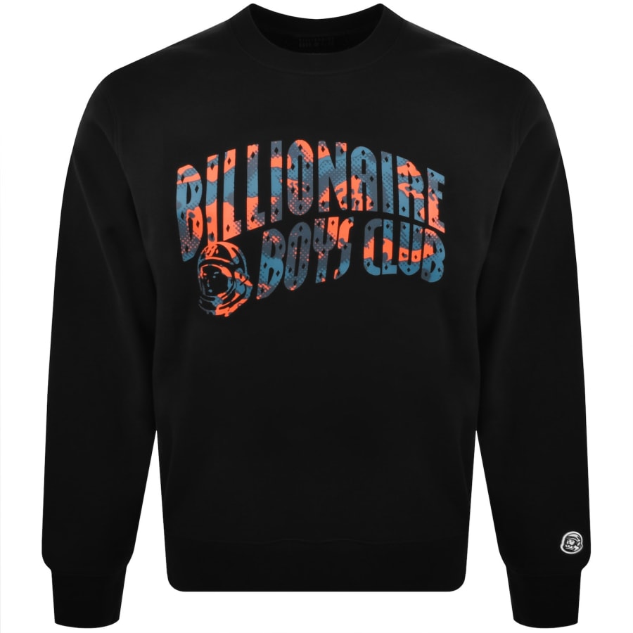 Image number 1 for Billionaire Boys Club Camo Logo Sweatshirt Black