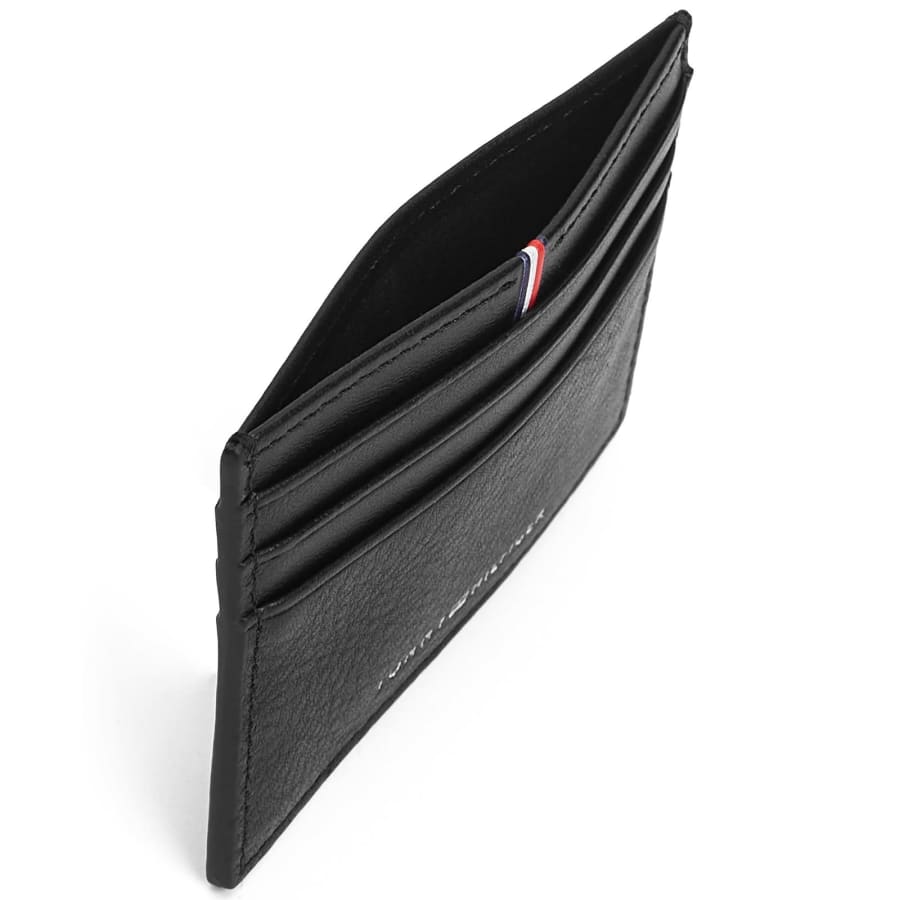 Image number 3 for Tommy Hilfiger Corp Card Holder Black