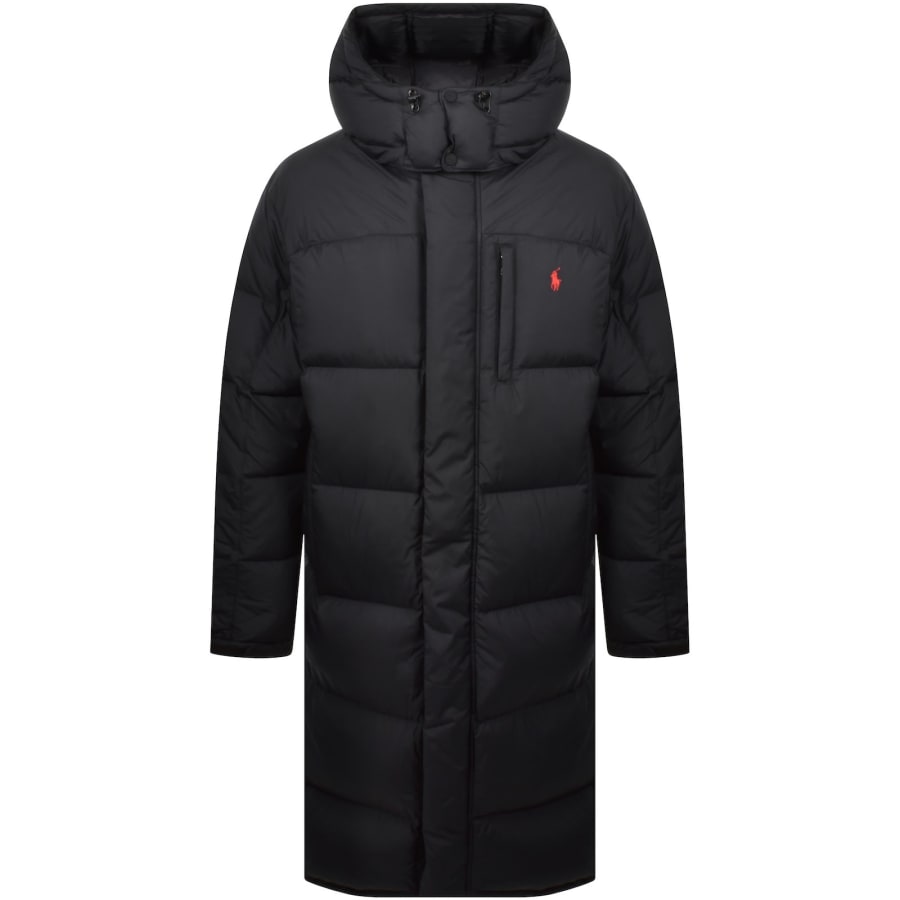 Image number 1 for Ralph Lauren Down Insulated Gorham Jacket Black