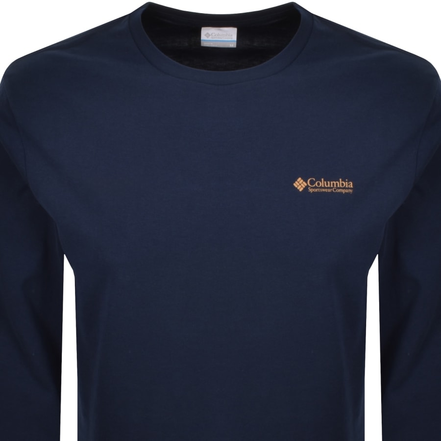 Image number 3 for Columbia Explorers Canyon T Shirt Navy