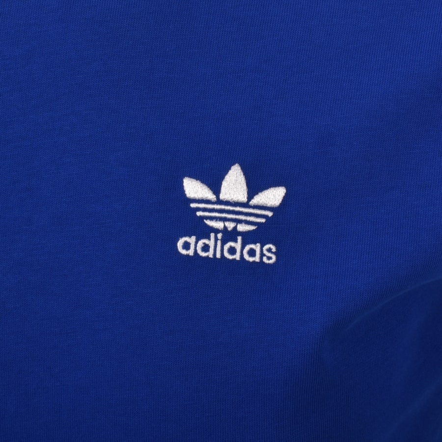 Image number 3 for adidas Trefoil Essential T Shirt Blue