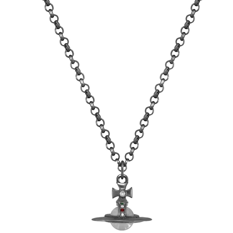 Image number 2 for Vivienne Westwood Petite Orb Pendant Grey