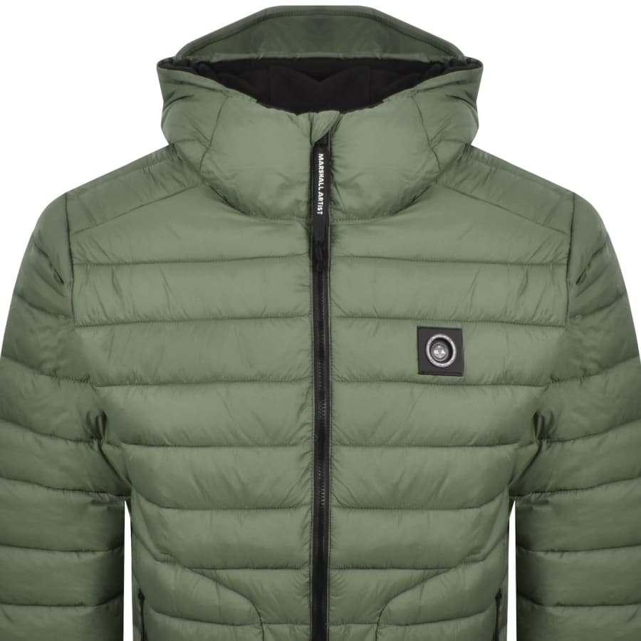 Image number 2 for Marshall Artist Ashdale Bubble Jacket Khaki