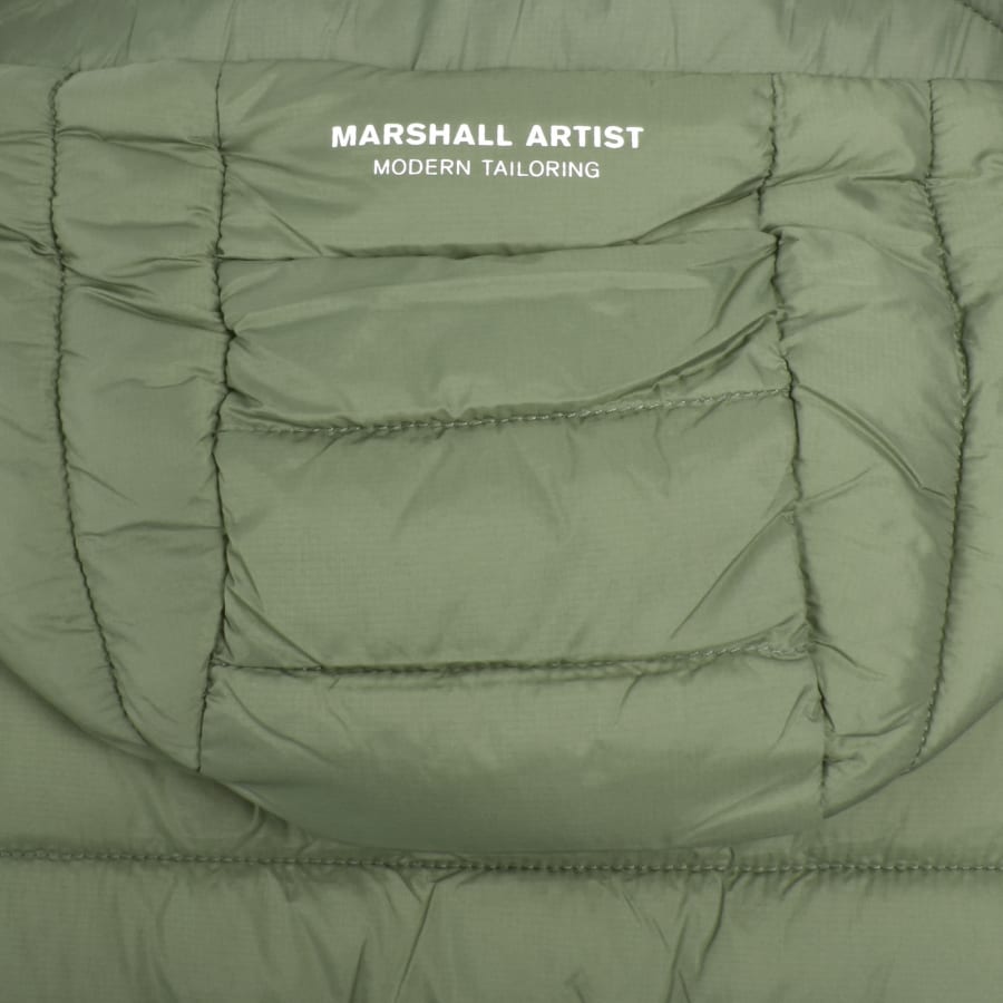 Image number 4 for Marshall Artist Ashdale Bubble Jacket Khaki