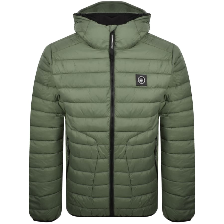 Image number 1 for Marshall Artist Ashdale Bubble Jacket Khaki