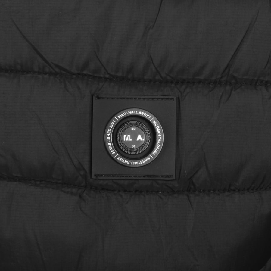 Image number 3 for Marshall Artist Ashdale Bubble Jacket Black