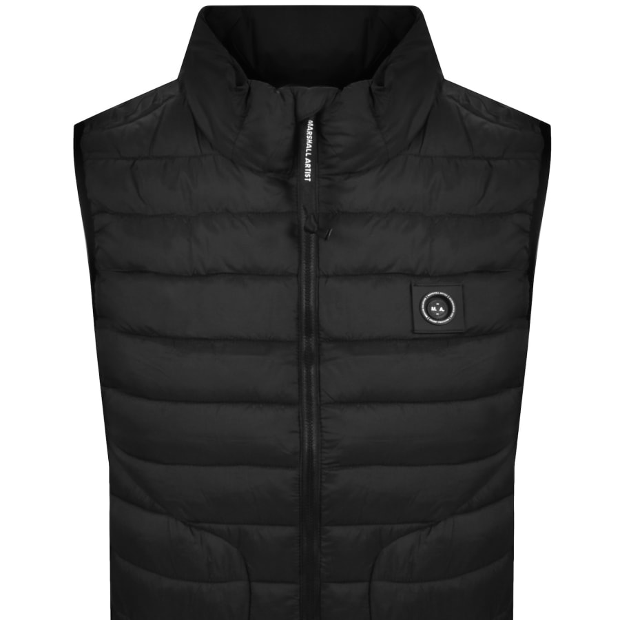 Image number 2 for Marshall Artist Oakdale Bubble Gilet Black