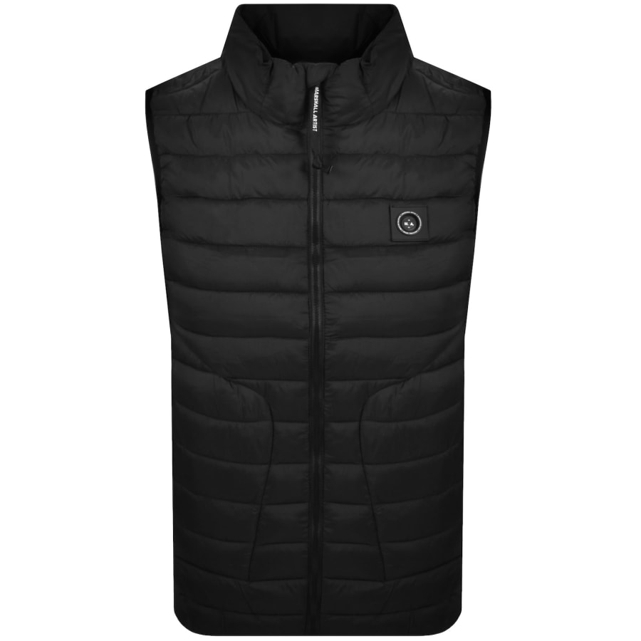 Image number 1 for Marshall Artist Oakdale Bubble Gilet Black