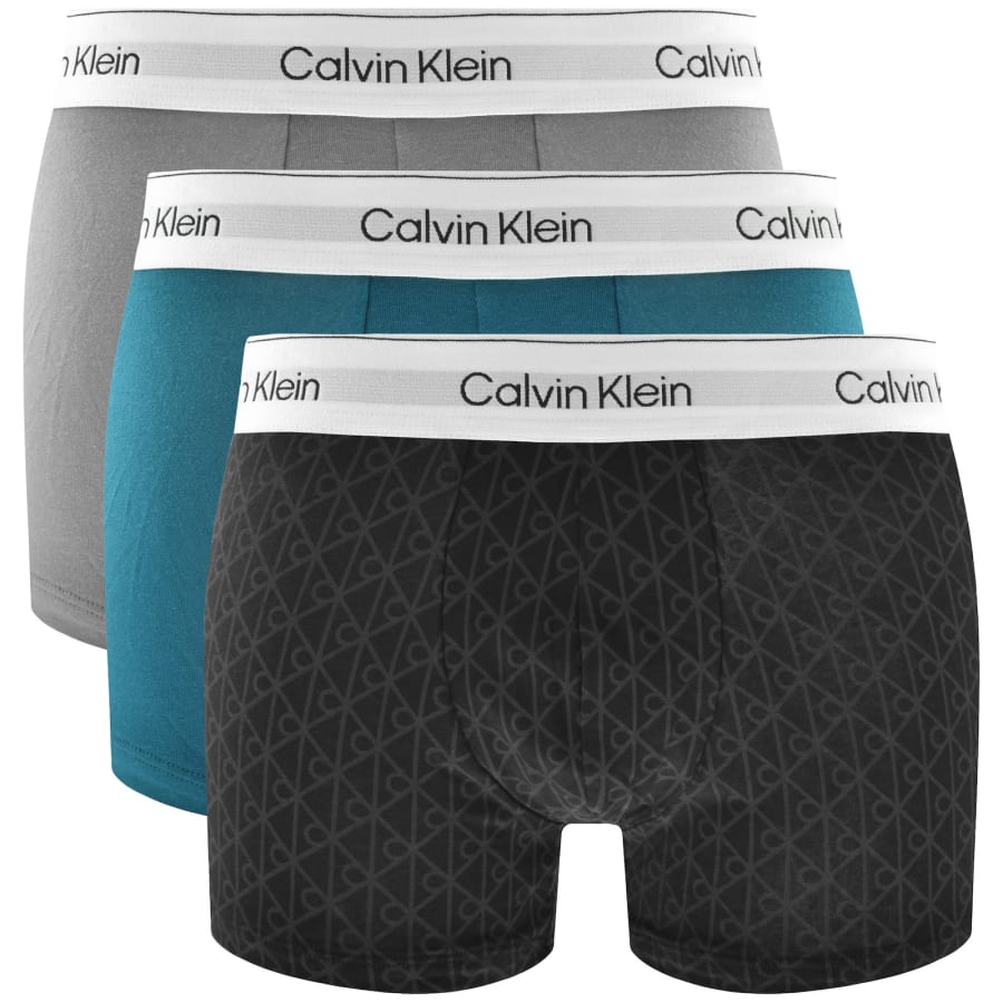 Image number 1 for Calvin Klein Underwear 3 Pack Trunks Multi