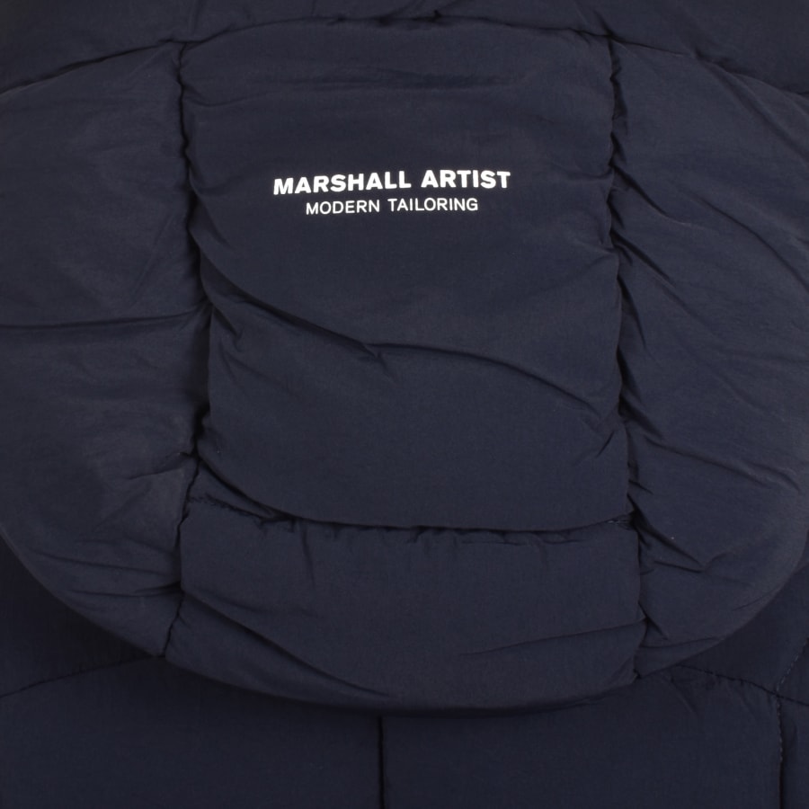 Image number 5 for Marshall Artist Yukon Bubble Jacket Navy