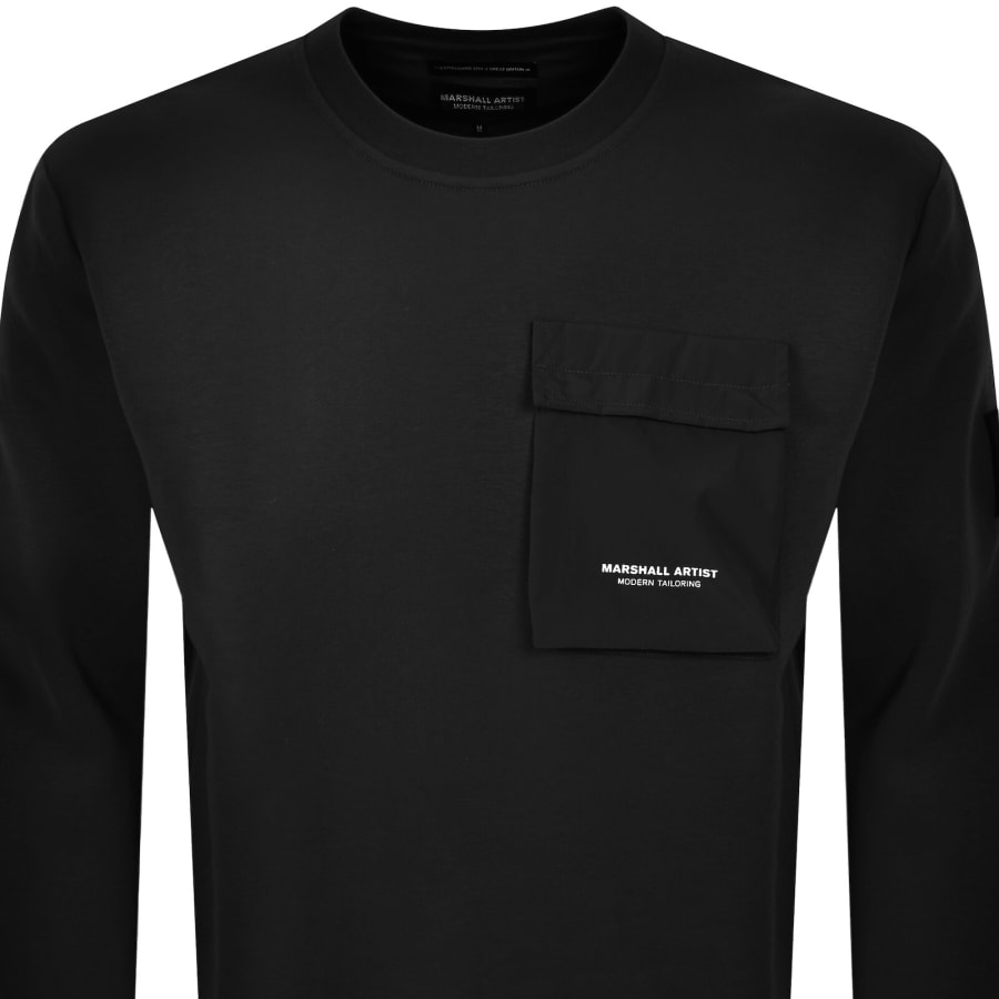 Image number 3 for Marshall Artist Crux Sweatshirt Black