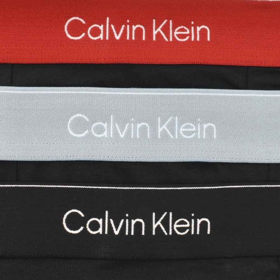 Image number 5 for Calvin Klein Underwear 3 Pack Trunks Black