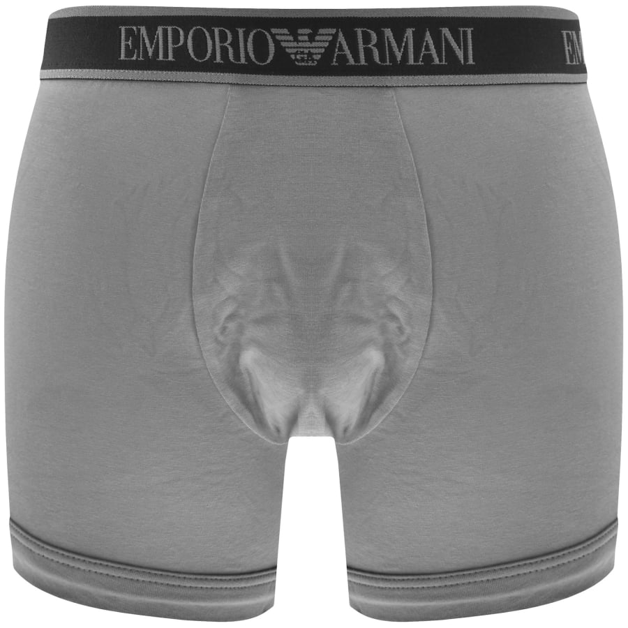 Image number 4 for Emporio Armani 3 Pack Boxers Black