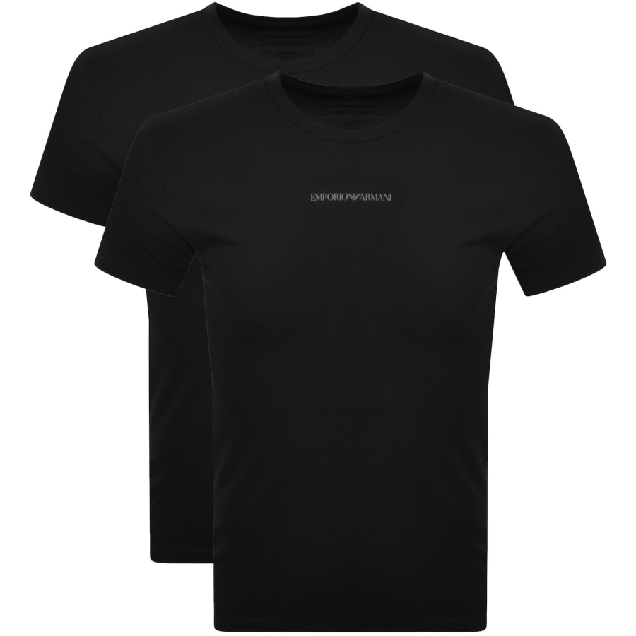 Image number 1 for Emporio Armani 2 Pack Logo T Shirts
