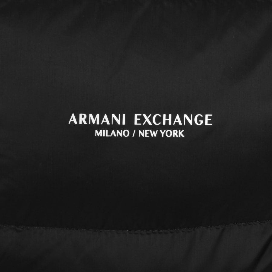 Image number 3 for Armani Exchange Down Jacket Black