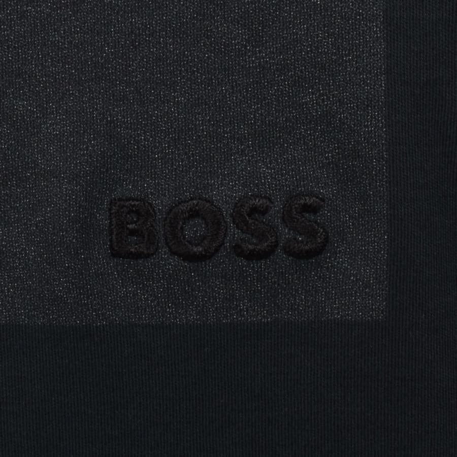 Image number 4 for BOSS Tennis Artwork Relaxed T Shirt Dark Blue