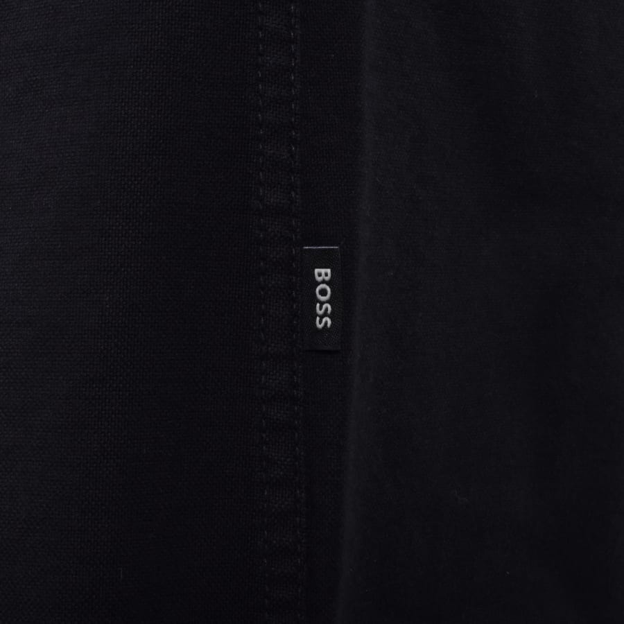 Image number 4 for BOSS H Roan Slim Fit Shirt Navy