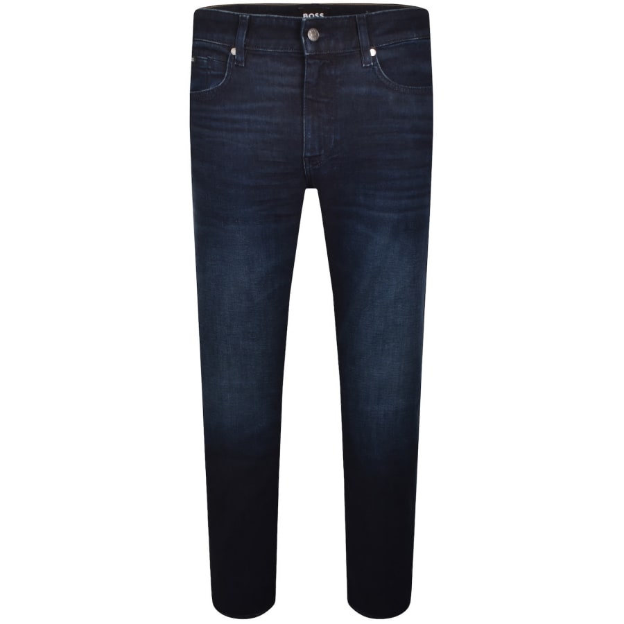 Image number 2 for BOSS H Delaware Slim Fit Jeans Dark Blue