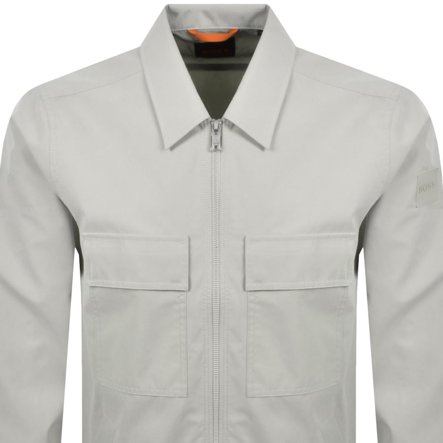 Image number 3 for BOSS Lozzy M Overshirt Beige