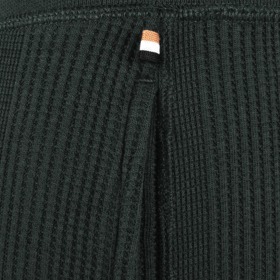 Image number 3 for BOSS Waffle Structure Joggers Green