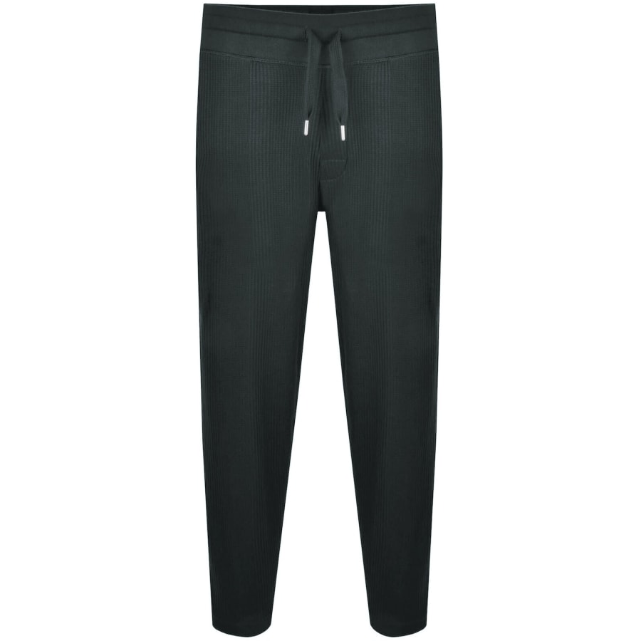 Image number 1 for BOSS Waffle Structure Joggers Green