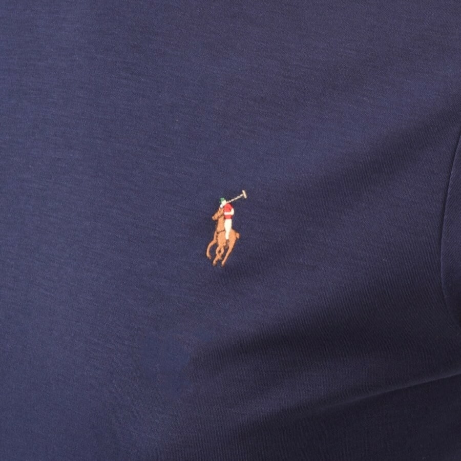 Image number 3 for Ralph Lauren Long Sleeved T Shirt Navy