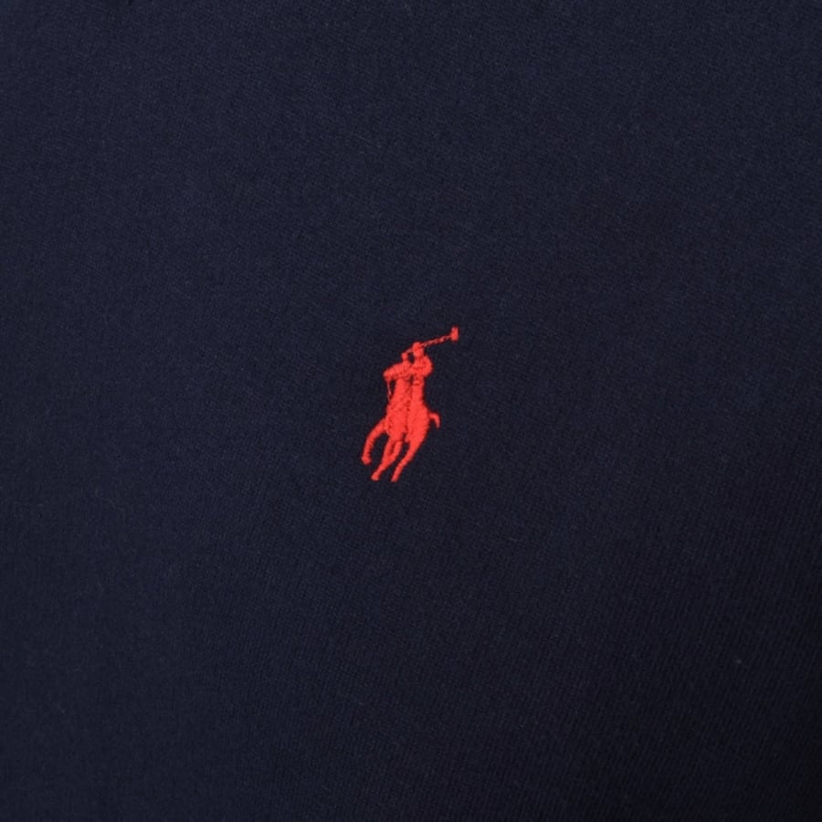 Image number 3 for Ralph Lauren Crew Neck Sweatshirt Navy
