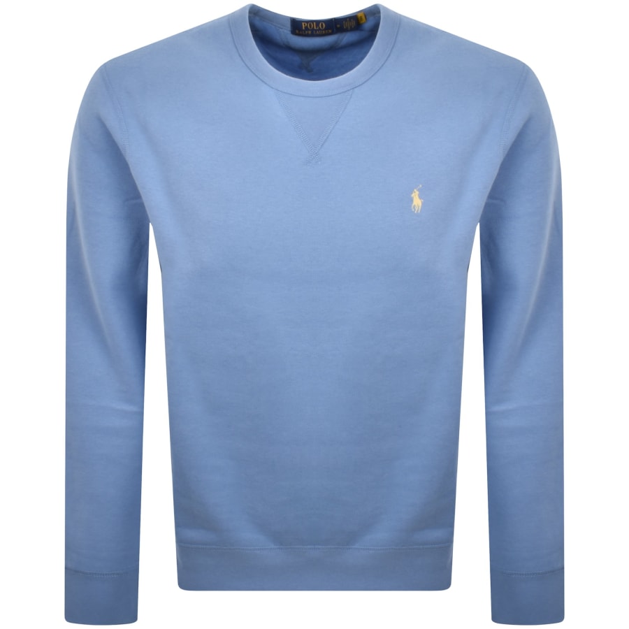 Image number 1 for Ralph Lauren Crew Neck Sweatshirt Blue
