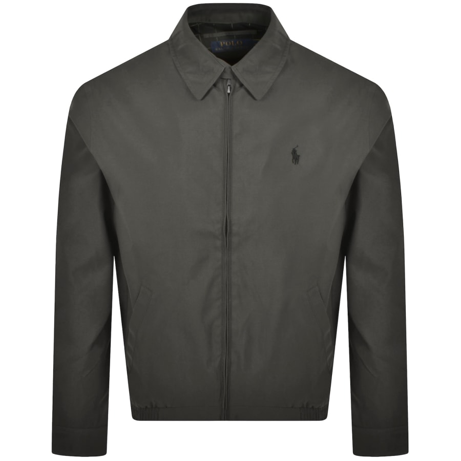 Image number 1 for Ralph Lauren Windbreaker Jacket Grey