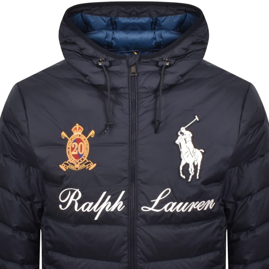 Image number 2 for Ralph Lauren Insulted Jacket Navy